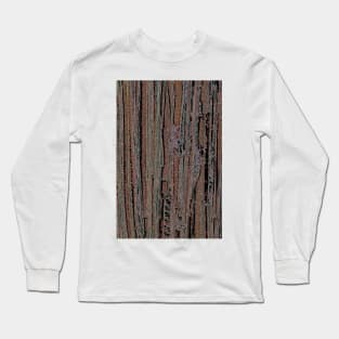 Digital recycled corrugated cardboard Long Sleeve T-Shirt